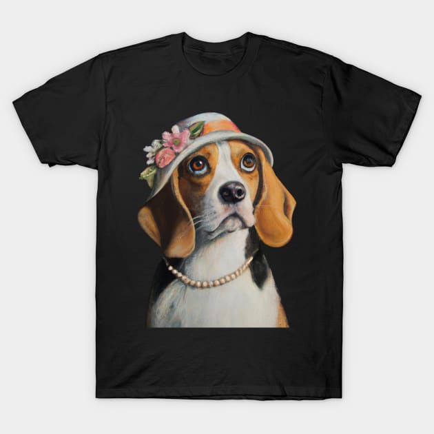 Beagle Mom T-Shirt by FlippinTurtles